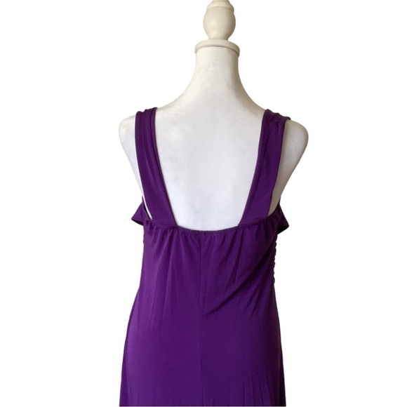 Venus Draped Front HiLo Dress - Picture 6 of 13